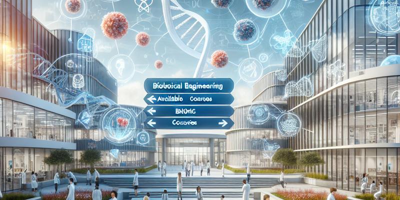 Génie Biologique : Les Parcours Disponibles Génie Biologique : Les Parcours Disponibles