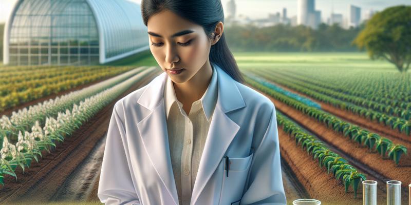 Pourquoi Faire un DUT en Agronomie